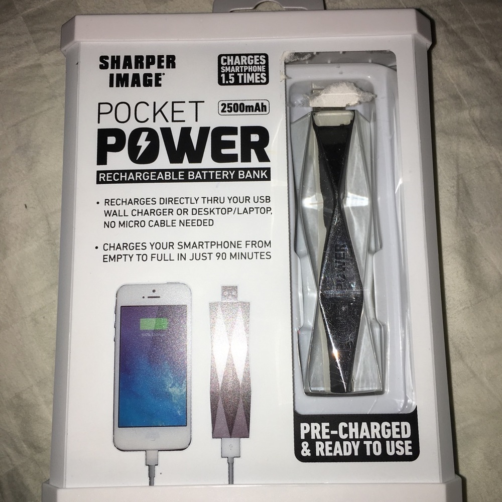 Sharper Image Portable Charger